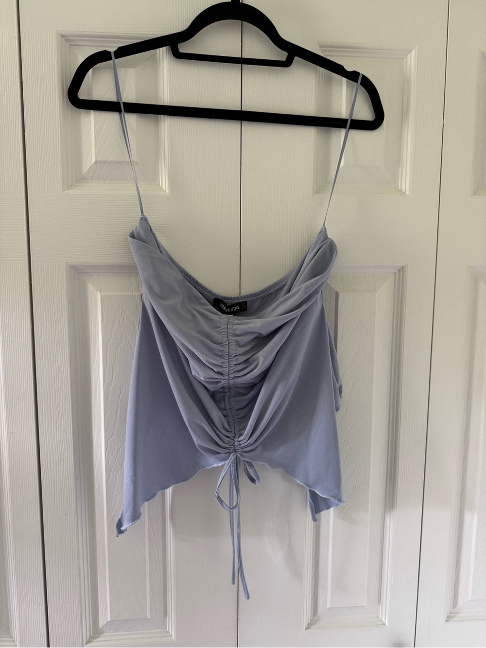 Lavender Ruched Front Strapless -